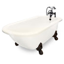 American Bath Factory Maverick 67" Bisque AcraStone Package