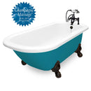 American Bath Factory Champagne Maverick 67" Splash of Color AcraStone Package