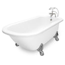 American Bath Factory Maverick 67" White AcraStone Package
