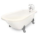 American Bath Factory Maverick 67" Bisque AcraStone Package