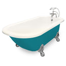 American Bath Factory Maverick 67" Bisque AcraStone Package