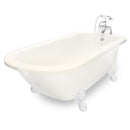 American Bath Factory Maverick 67" Bisque AcraStone Package