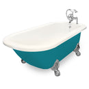 American Bath Factory Maverick 67" Bisque AcraStone Package