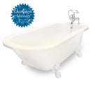 American Bath Factory Champagne Maverick 67" Bisque AcraStone Package
