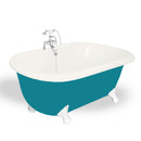American Bath Factory Melinda 60" Bisque AcraStone Package