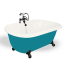 American Bath Factory Melinda 60" Bisque AcraStone Package