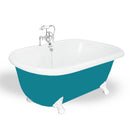 American Bath Factory Melinda 60" Splash of Color AcraStone Package