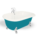 American Bath Factory Melinda 60" Bisque AcraStone Package