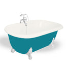American Bath Factory Melinda 60" Bisque AcraStone Package