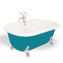 American Bath Factory Melinda 60" Bisque AcraStone Package