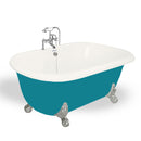 American Bath Factory Melinda 60" Bisque AcraStone Package