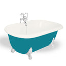 American Bath Factory Melinda 60" Bisque AcraStone Package