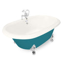 American Bath Factory Duchess 72" Bisque AcraStone Package