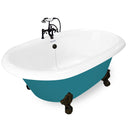 American Bath Factory Duchess 72" Splash of Color AcraStone Package