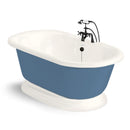 American Bath Factory Nobb Hill 60" Bisque AcraStone Package