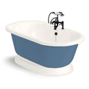 American Bath Factory Nobb Hill 60" Bisque AcraStone Package