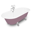 American Bath Factory Winston 67" Splash of Color Cast Iron Package