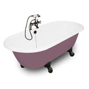 American Bath Factory Winston 67" Splash of Color Cast Iron Package