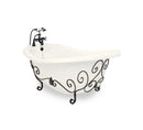 American Bath Factory Marilyn Nuevo 67" Bisque AcraStone Package