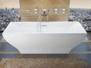 Venzi Prima, 32 x 71 Freestanding One Piece Soaker Tub with Center Drain By Atlantis