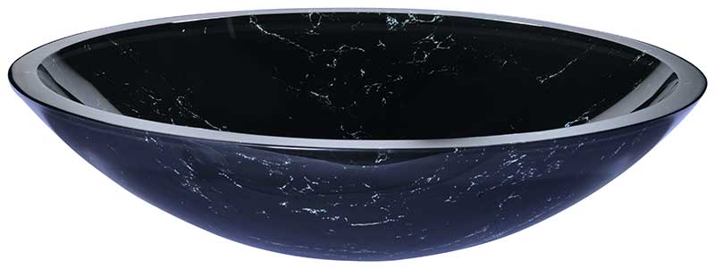 Anzzi Marbela Series Vessel Sink in Marbled Black LS-AZ177 6