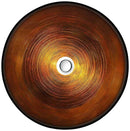 Anzzi Stellar Series Deco-Glass Vessel Sink in Amber Storm 2