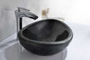 Anzzi Twin Vessel Sink in Desert Black LS-AZ8220 3