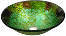 Anzzi Makata Series Vessel Sink in Emerald Burst LS-AZ8214