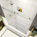 Aston Coraline 56 in. to 60 in. x 60 in. Frameless Sliding Tub Door in Chrome 2