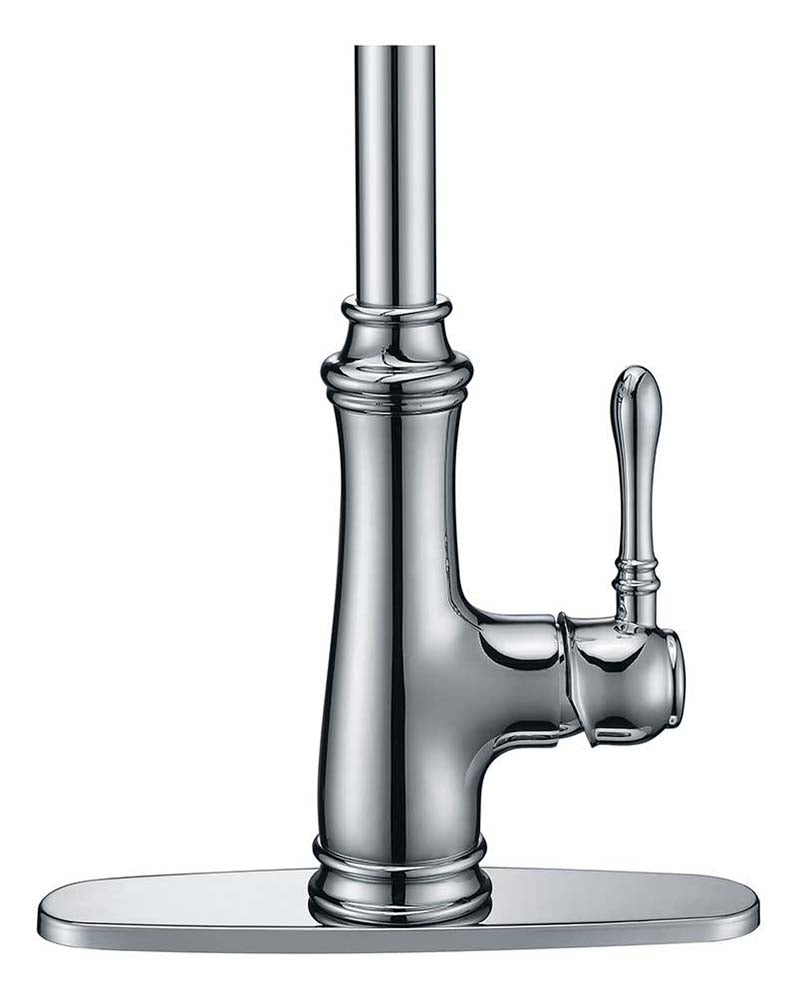 Anzzi Luna Single Handle Pull-Down Sprayer Kitchen Faucet in Polished Chrome KF-AZ1131CH 7