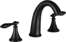 Anzzi Queen 8 in. Widespread 2-Handle Bathroom Faucet in Oil Rubbed Bronze L-AZ185ORB
