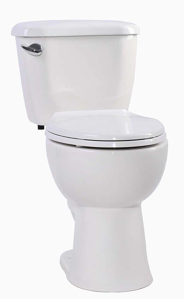 Anzzi Author 2-piece 1.28 GPF Single Flush Elongated Toilet in White T1-AZ063 2