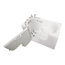 Ella Wheelchair Transfer 30"x60" Acrylic Air and Hydro Massage and Heated Seat Walk-In Bathtub with Left Outward Swing Door, 5 Piece Fast Fill Faucet, 2" Dual Drain 4