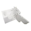 Ella Wheelchair Transfer 30"x60" Acrylic Hydro Massage Walk-In Bathtub with Right Outward Swing Door, Heated Seat, 5 Piece Fast Fill Faucet, 2" Dual Drain 4
