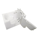 Ella Wheelchair Transfer 30"x60" Acrylic Hydro Massage Walk-In Bathtub with Right Outward Swing Door, 5 Piece Fast Fill Faucet, 2" Dual Drain 4