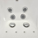 Ella Wheelchair Transfer 30"x60" Acrylic Hydro Massage Walk-In Bathtub with Right Outward Swing Door, Heated Seat, 5 Piece Fast Fill Faucet, 2" Dual Drain 7