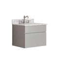 Avanity Tribeca 24 in. Wall Mounted Vanity Only TRIBECA-V24-CG 2