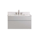 Avanity Tribeca 36 in. Wall Mounted Vanity Only TRIBECA-V36-CG
