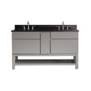 Avanity Tribeca 60 in. Vanity Combo with Base TRIBECA-VSB60-CG-A