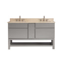 Avanity Tribeca 60 in. Vanity Combo with Base TRIBECA-VSB60-CG-B