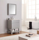 Avanity Tribeca 24 in. Vanity with Base TRIBECA-VB24-CG 3