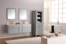 Avanity Tribeca 60 in. Wall Mounted Vanity Combo TRIBECA-VS60-CG-B 3