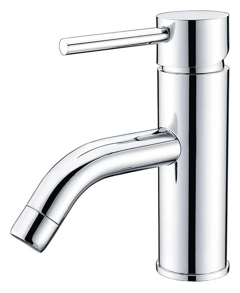 Anzzi Bravo Series Single Handle Bathroom Sink Faucet in Polished Chrome