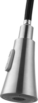 Anzzi Rodeo Single-Handle Pull-Out Sprayer Kitchen Faucet in Brushed Nickel KF-AZ214BN 21