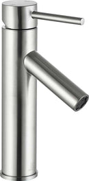Anzzi Valle Single Hole Single Handle Bathroom Faucet in Brushed Nickel L-AZ110BN