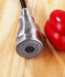 Anzzi Bell Single-Handle Pull-Out Sprayer Kitchen Faucet in Brushed Nickel KF-AZ215BN 6