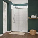 Anzzi Halberd 48 in. x 72 in. Framed Shower Door with TSUNAMI GUARD in Brushed Nickel SD-AZ052-01BN 3