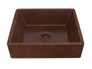 Anzzi Tidal 19 in. Handmade Vessel Sink in Hammered Antique Copper LS-AZ338