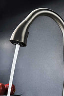 Anzzi VANGUARD Undermount Stainless Steel 30 in. Single Bowl Kitchen Sink and Faucet Set with Accent Faucet in Brushed Nickel 4