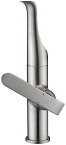 Anzzi Accent Single Handle Pull-Down Sprayer Kitchen Faucet in Brushed Nickel KF-AZ003BN 14